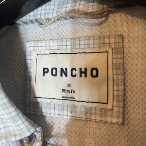 Finch Men's Blue Checkered Casual Button Down Shirt - Picture 6 of 8